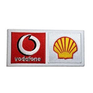 Ferrari F1 Shell Vodafone Massa - Schumacher 6in Patch Iron / Sew-On